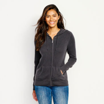 Garment-Dyed Cashmere Hoodie - 