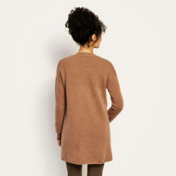 Cashmere Long Open Cardigan - image number 2