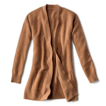 Cashmere Long Open Cardigan -  image number 3
