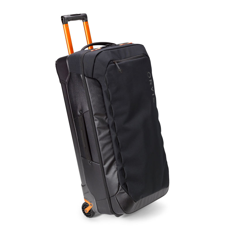 Trekkage&trade; LT Adventure 80L Checked Roller Bag - BLACK