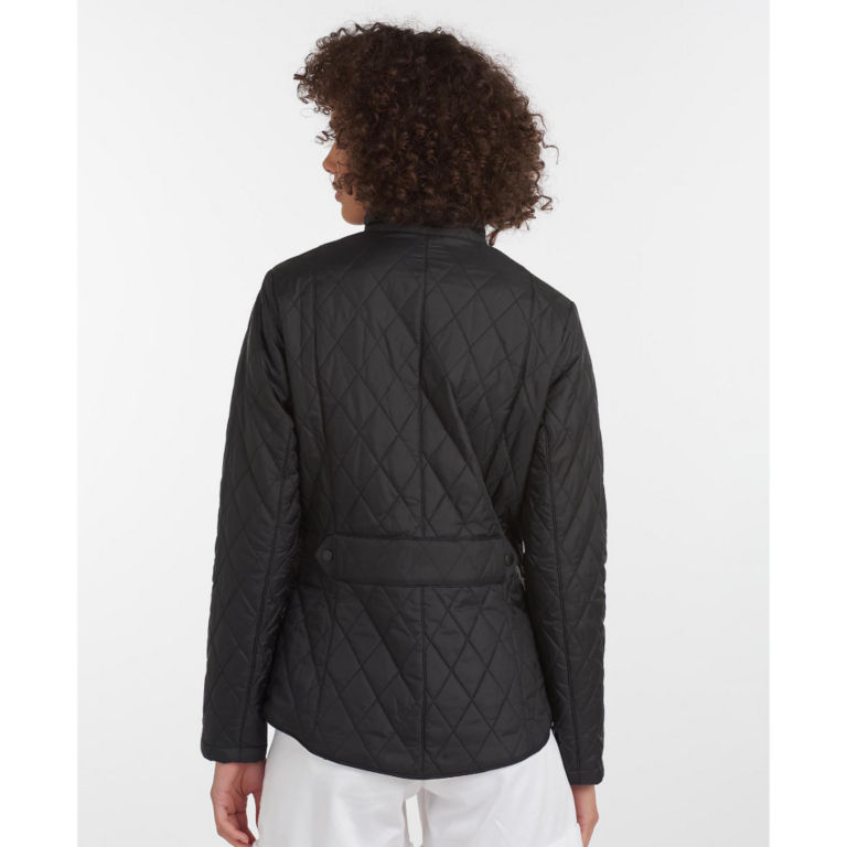 Barbour® Flyweight Cavalry Quilt - BLACK image number 3