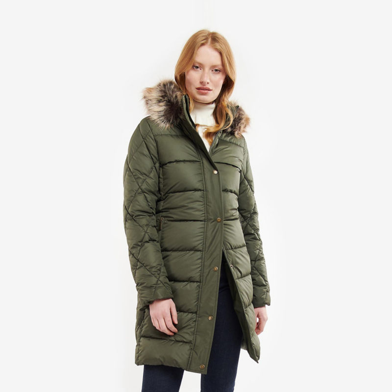 Barbour® Daffodil Baffle-Quilted Puffer Jacket | Orvis