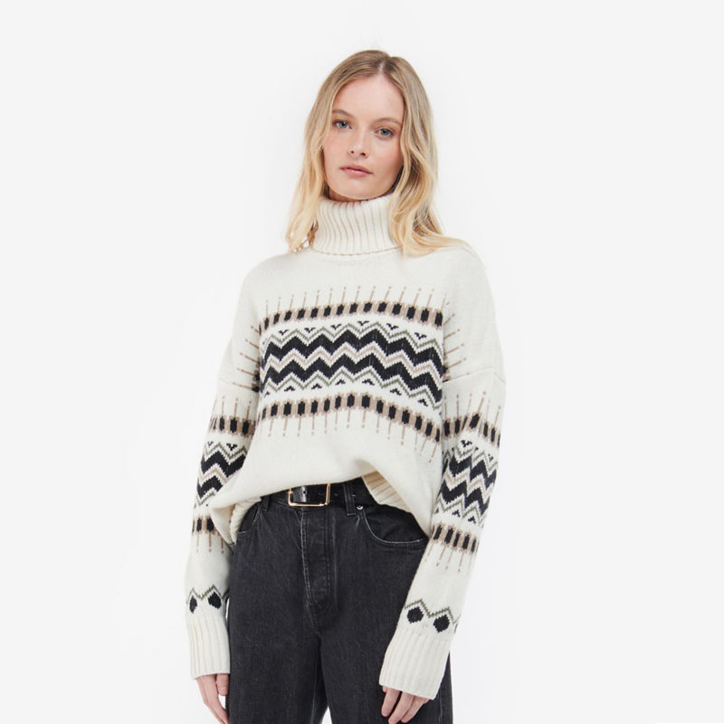 Barbour® Nyla Fair Isle Knit Rollneck Sweater | Orvis