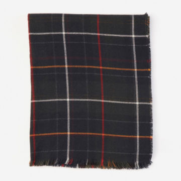 Barbour® Montieth Reversible Tartan Scarf - CLASSIC image number 1