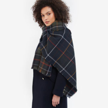 Barbour® Montieth Reversible Tartan Scarf - CLASSIC image number 2