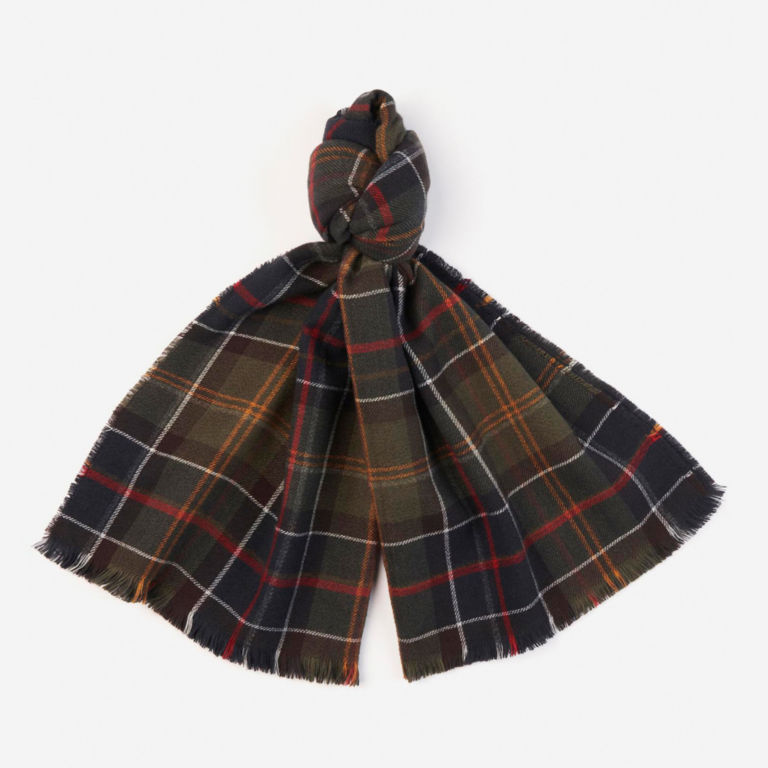Barbour® Montieth Reversible Tartan Scarf - CLASSIC image number 0