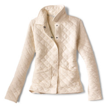 Quilted Shirt Jacket - OATMEAL HEATHERimage number 0