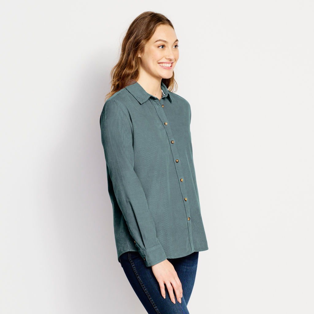 Garment-Dyed Corduroy Shirt -  image number 2