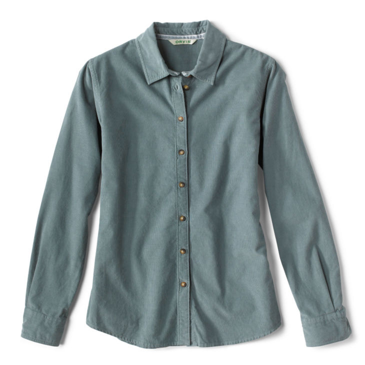 Garment-Dyed Corduroy Shirt - TIDEWATER