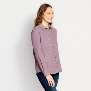 Garment-Dyed Corduroy Shirt - image number 1