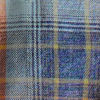 Washed Indigo Plaid Long-Sleeved Dress - BOURBON/TIDEWATER INDIGO