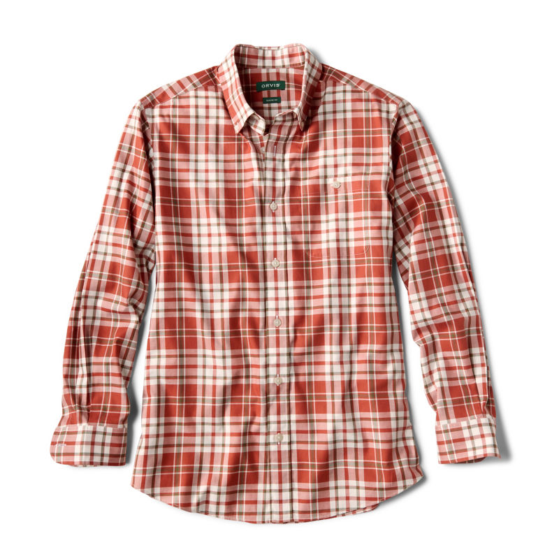 No-Work Long-Sleeve Shirt - RUSSET