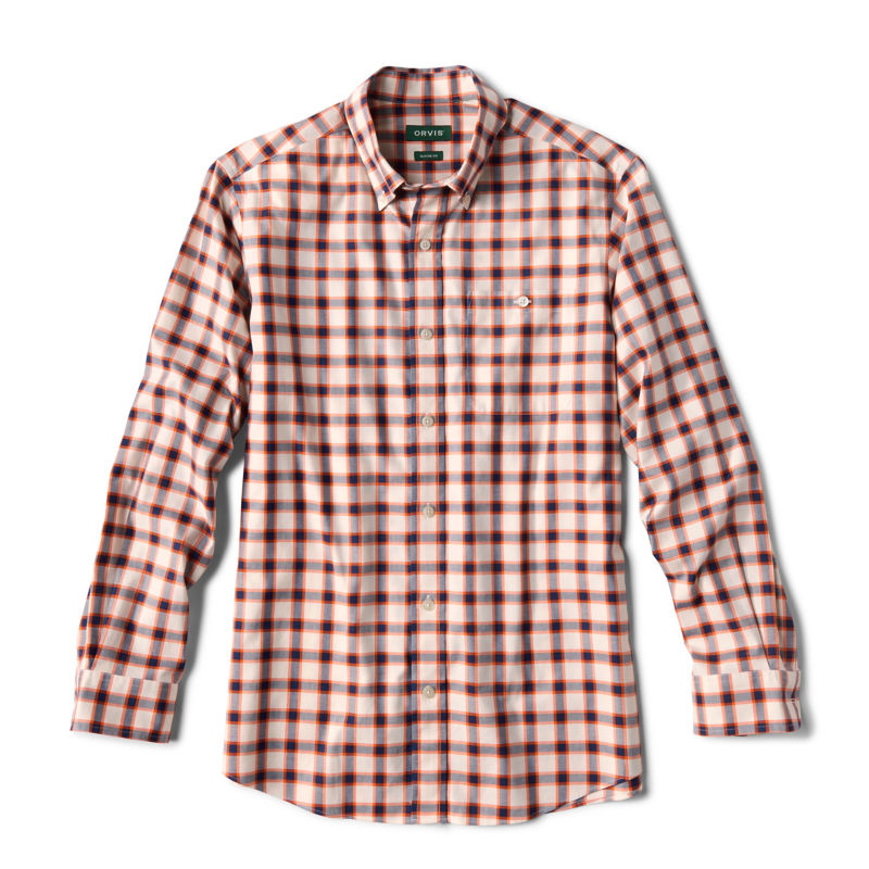 No-Work Long-Sleeve Shirt - TRUE NAVY/EMBER image number 4