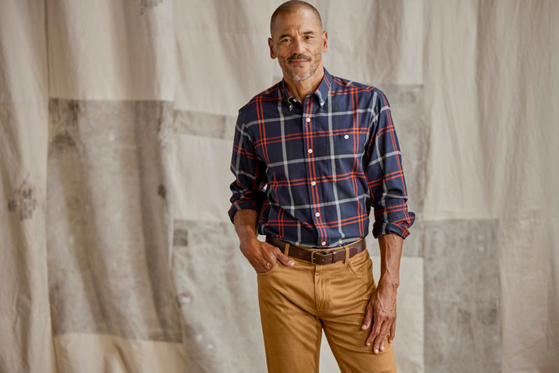 No-Work Long-Sleeve Shirt - TRUE NAVY image number 0