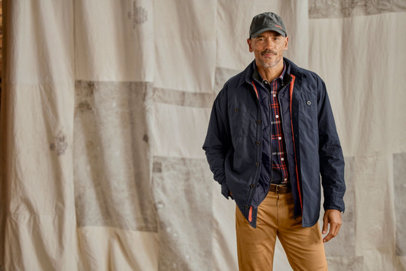 Quest Quilted Poplin Shirt Jacket | Orvis