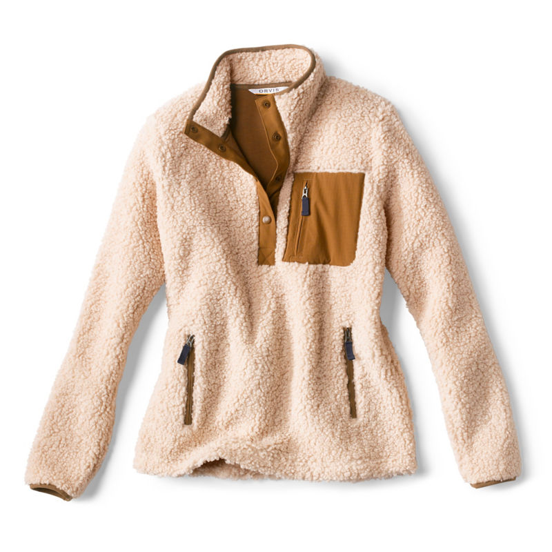 Mad River Sherpa Fleece Quarter-Snap Pullover | Orvis