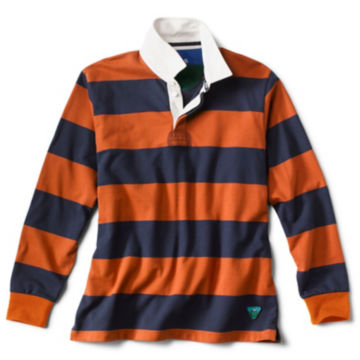 Long-Sleeved Striped Rugby Shirt - image number 0
