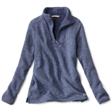 Women’s R65™ Sweater Fleece Quarter-Zip - MIDNIGHTimage number 0
