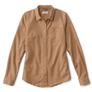 Mid Mountain Flannel Shirt - DARK VICUNA