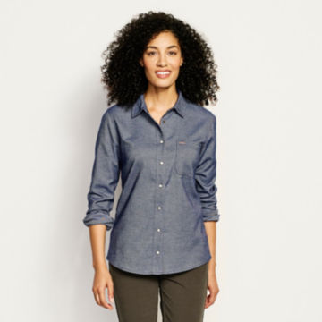 Mid Mountain Flannel Shirt - BLUE MOONimage number 4