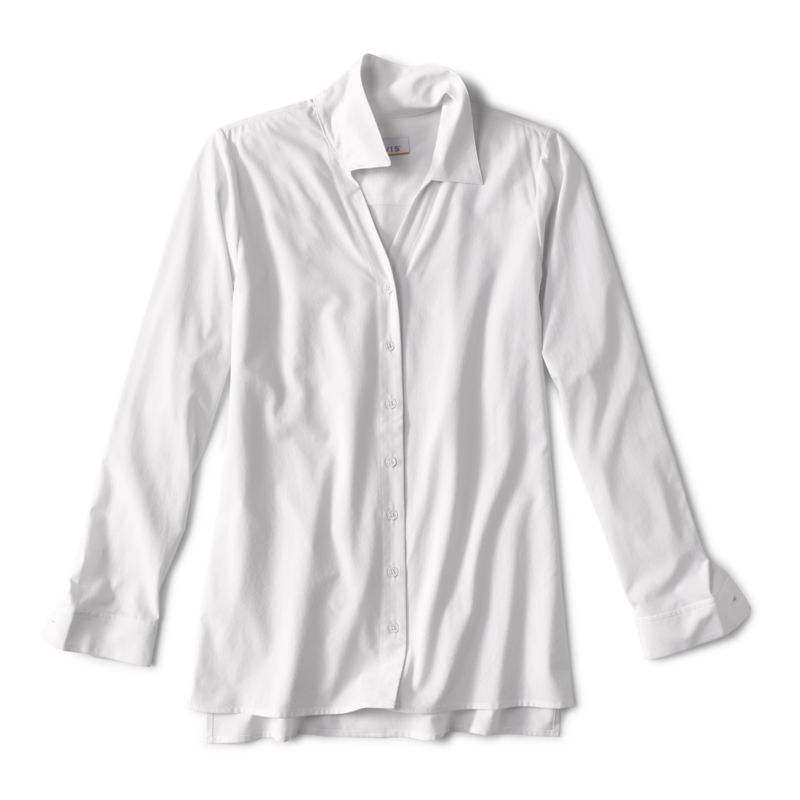 Elevated Modern Tunic Button-Down Shirt | Orvis