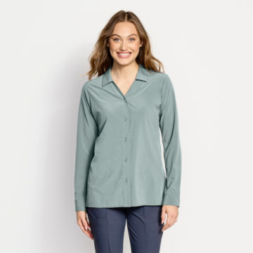 Elevated Modern Tunic Button-Down -  image number 1