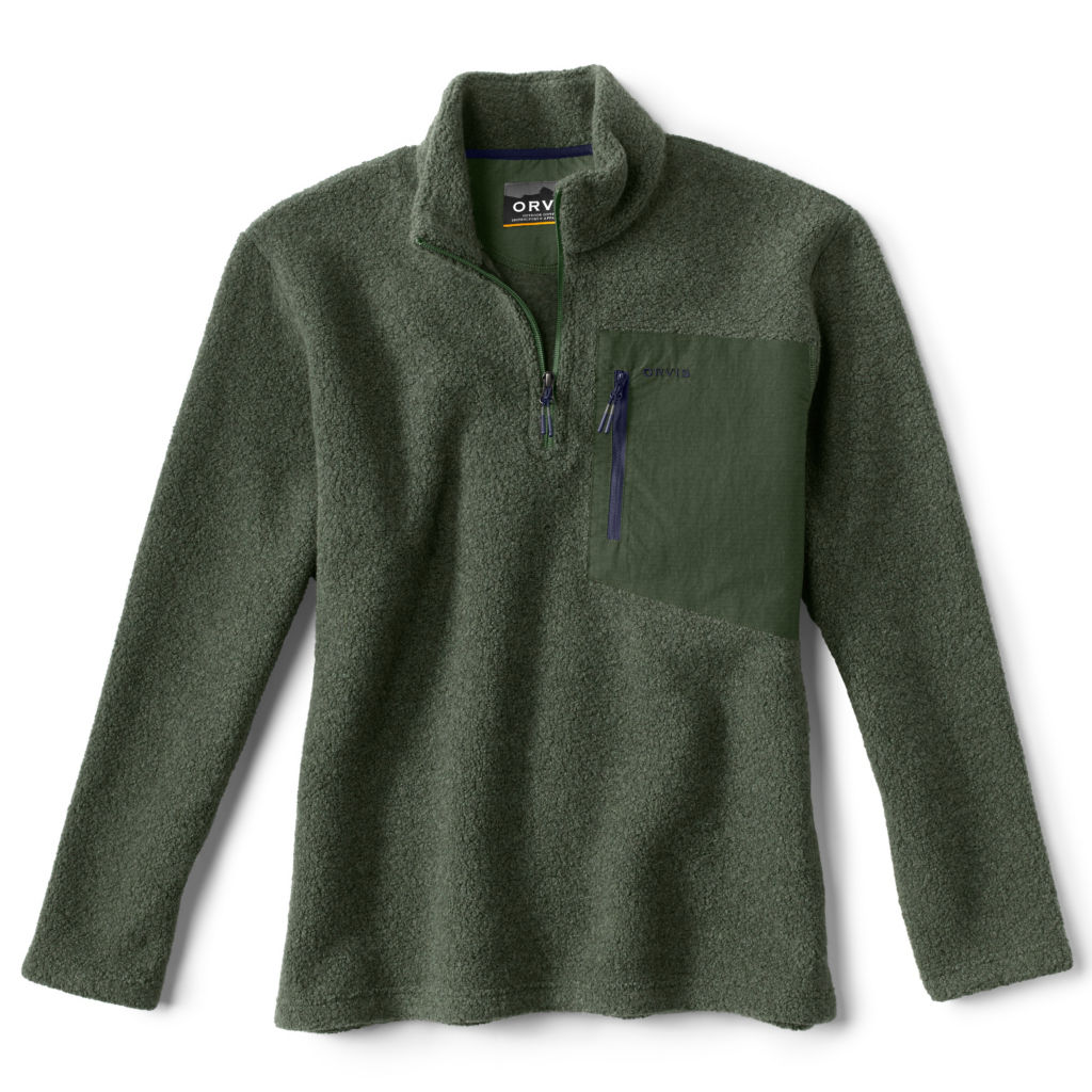 Equinox Sport Wool Sherpa Fleece - MOSS GREEN image number 0