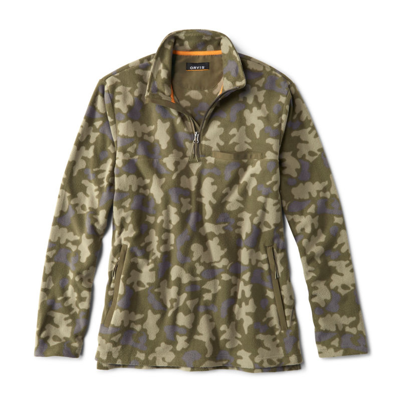 Hill Country Microfleece 1/4-Zip - OLIVE CAMO