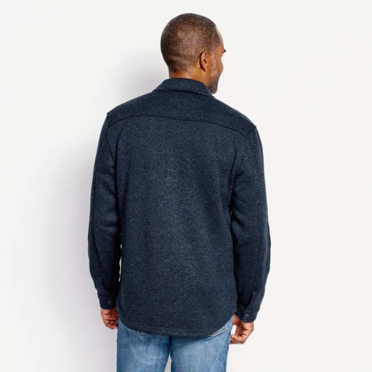 R65™ Sweater Fleece Shirt Jacket - INK image number 3