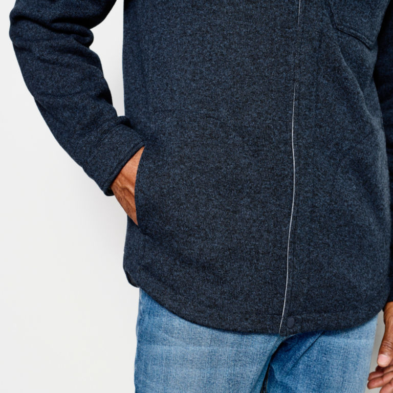 R65™ Sweater Fleece Shirt Jacket - INK image number 5