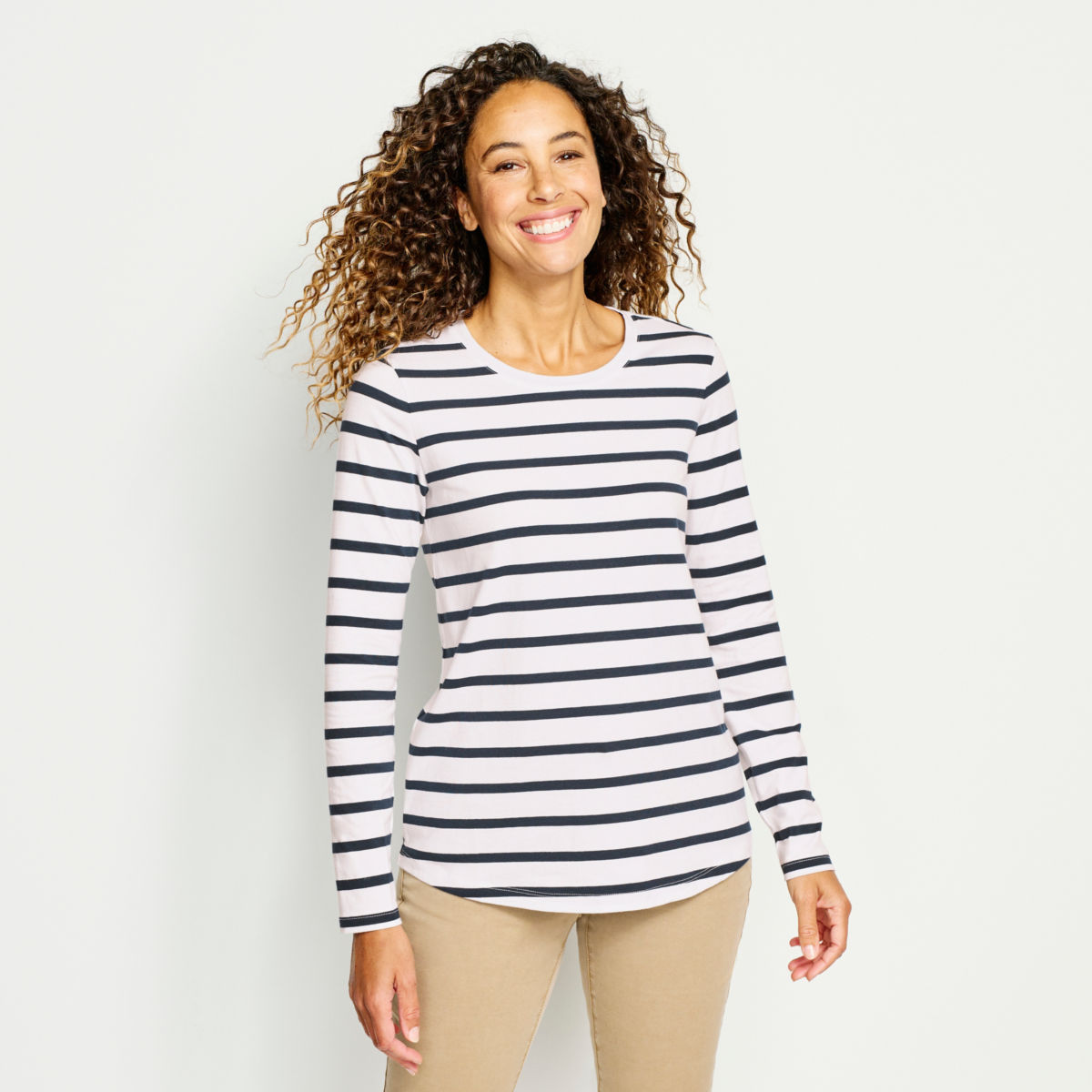 Perfect Relaxed Long-Sleeved Tee - image number 0