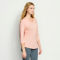 Perfect Relaxed V-Neck Three-Quarter Sleeve Tee -  image number 1
