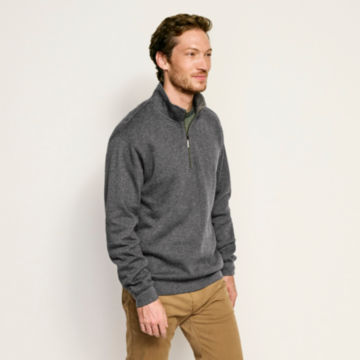 Softest Tencel Blend Quarter-Zip Pullover - image number 2