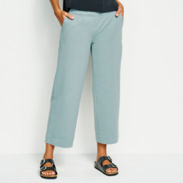 Flex-Day Natural Fit Wide-Leg Cropped Pants - 
