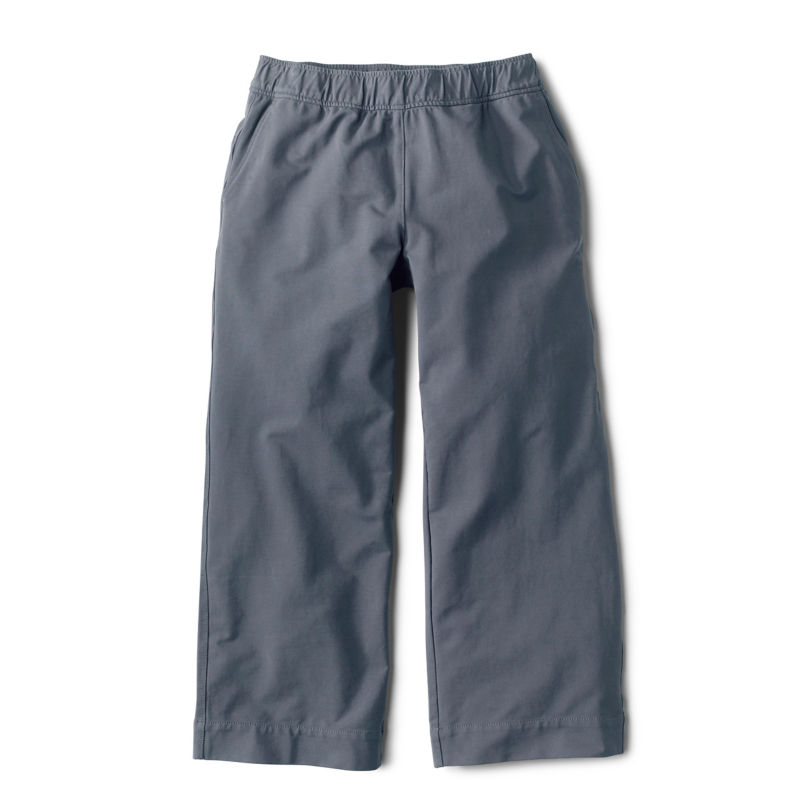 Flex-Day Natural Fit Wide-Leg Cropped Pants - CARBON