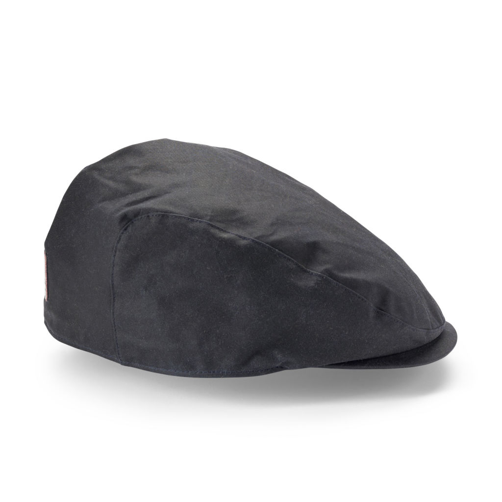 Waxed Cotton Driver Cap - NAVY image number 0