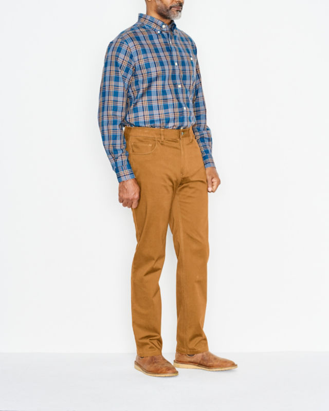 Stretch Tech Moleskin 5-Pocket Pants - DARK VICUNA image number 2