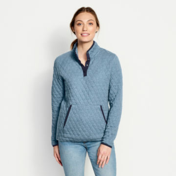 Women’s Outdoor Quilted Snap Sweatshirt - image number 0