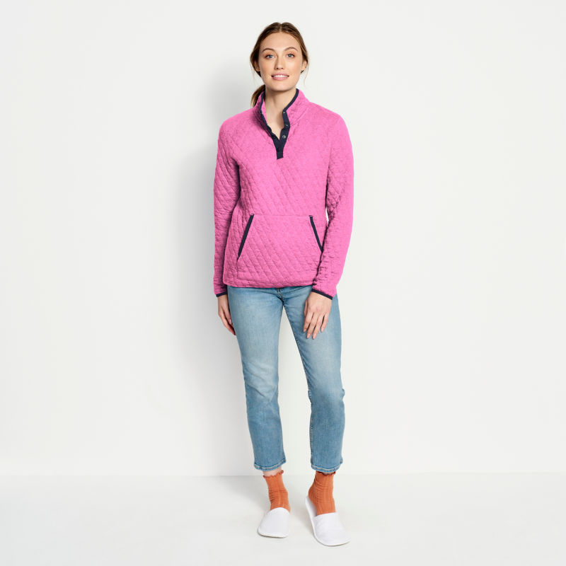 womens snap front sweatshirt