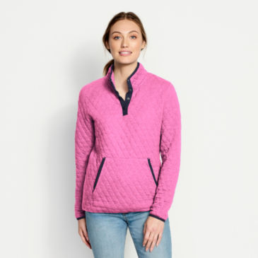 Women’s Outdoor Quilted Snap Sweatshirt - PUNCH