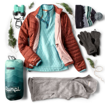 A collection of outdoor gifts for women.