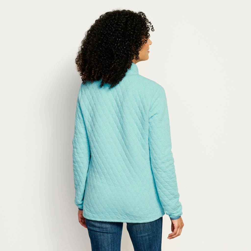 Women’s Outdoor Quilted Snap Sweatshirt -  image number 2