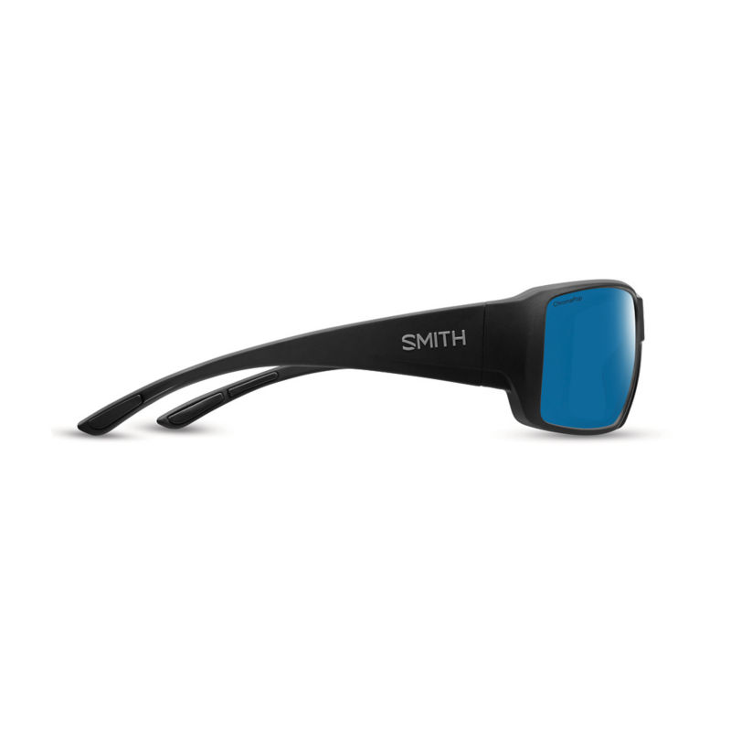Smith Guide&rsquo;s Choice XL Polarized Sunglasses - MATTE BLACK/BLUE POLARIZED GLASS LENS image number 2