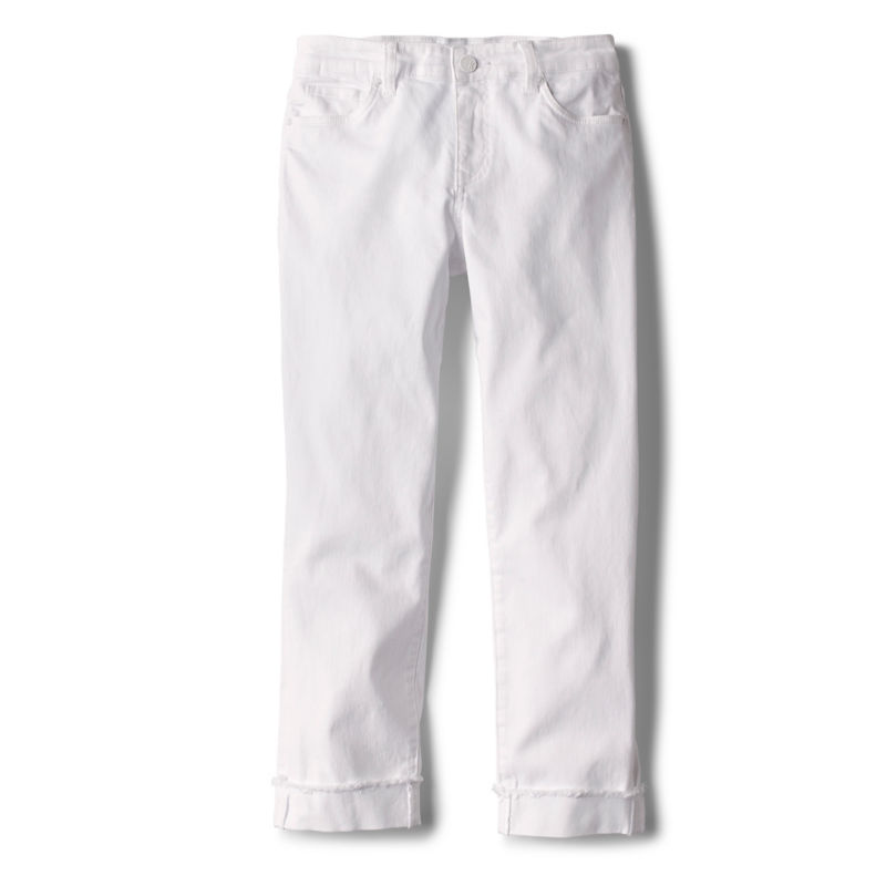 Kut from the Kloth&reg; Amy Cropped Jeans - WHITE image number 5