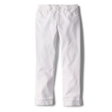 Kut from the Kloth® Amy Crop Straight-Leg Jeans - WHITEimage number 3