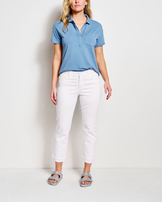 Kut from the Kloth&reg; Amy Cropped Jeans - WHITE