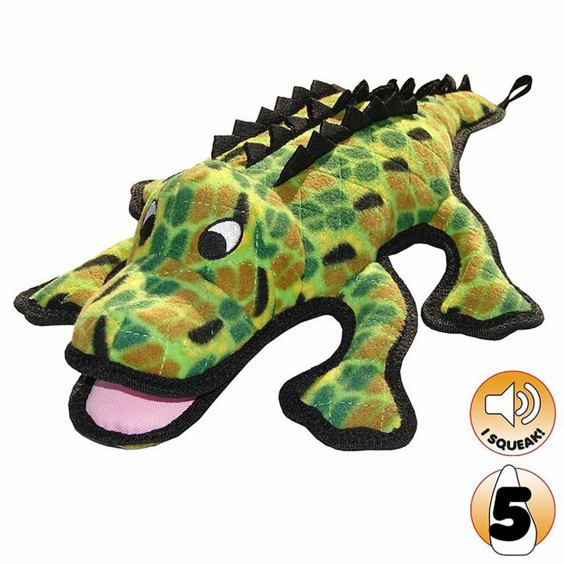 Gator Plush Dog Toy - Green - L - Boots & Barkley™