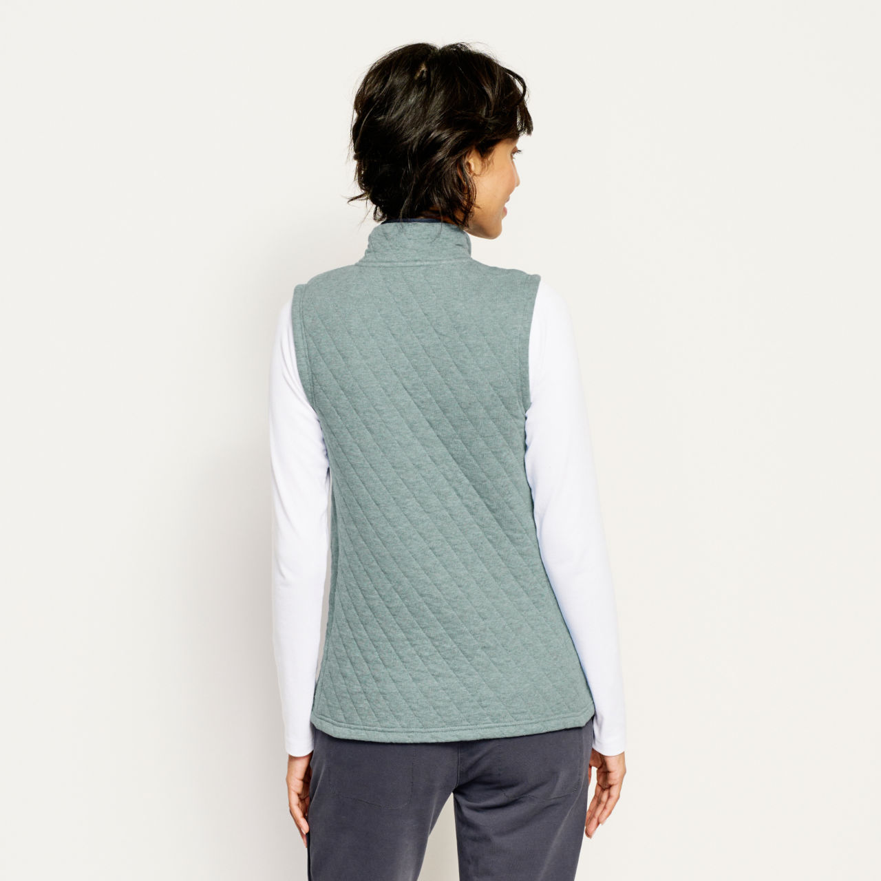 Women’s Outdoor Quilted Vest - FOREST image number 2