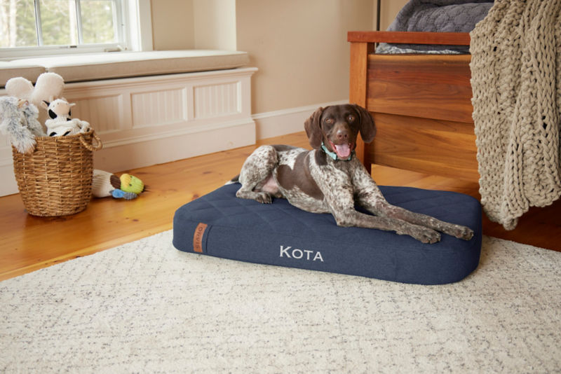 Orvis RecoveryZone&reg; Lounger Dog Bed - NAVY image number 2