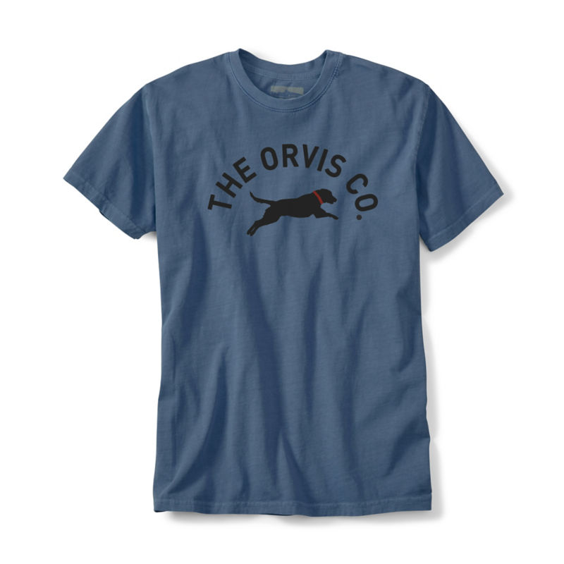 Jumping Dog T-Shirt - INDIGO